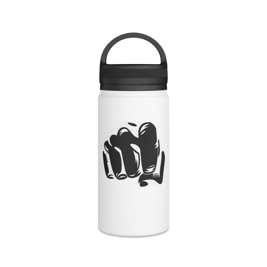 Bottle, Stainless Steel, Handle Lid/FIST SHAKE