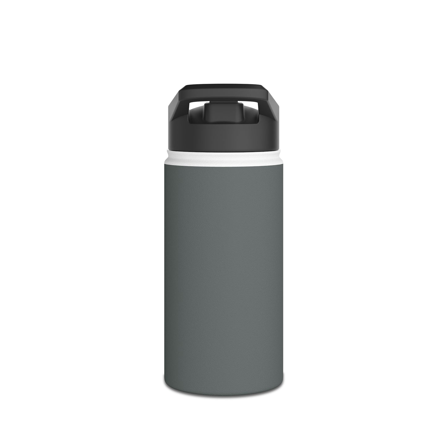 Bottle, Stainless Steel, Standard Lid/DRK GRAY/Keep It Positive