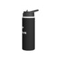 Bottle, Stainless Steel, Standard Lid/BLK/Keep It Positive