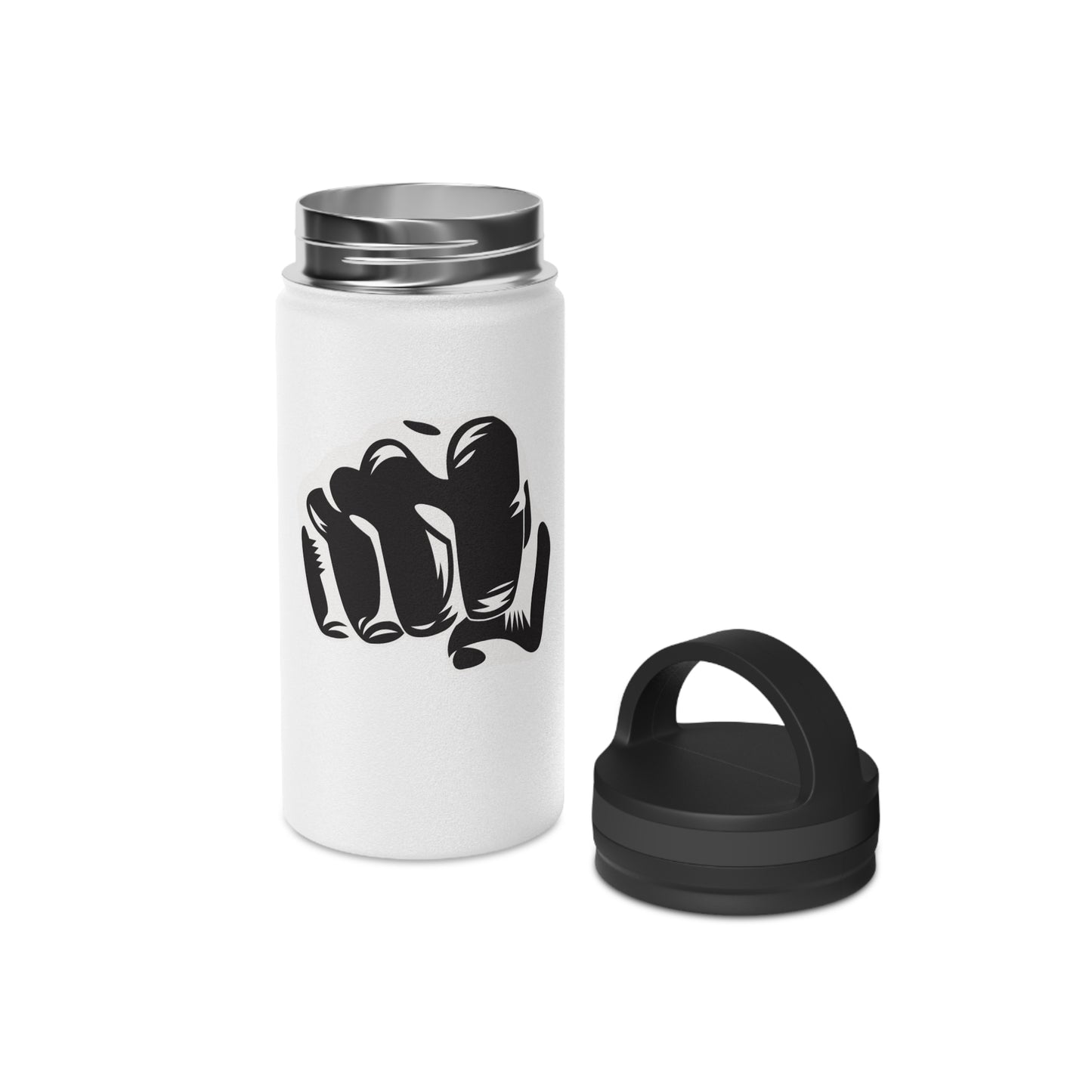 Bottle, Stainless Steel, Handle Lid/FIST SHAKE